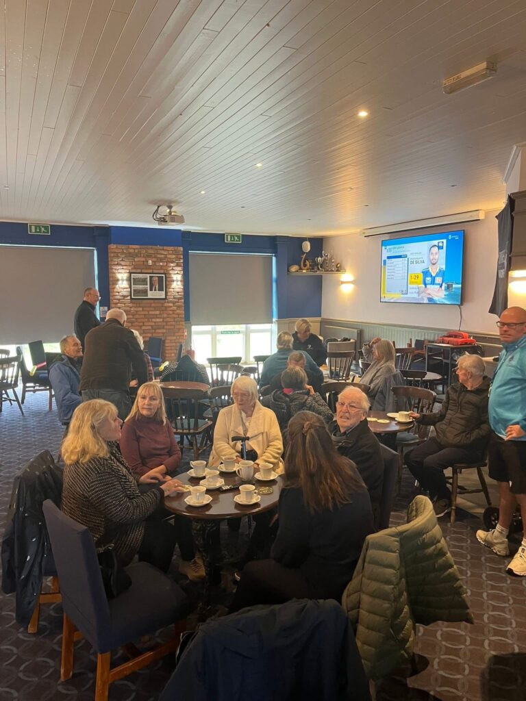 Dementia cafe at community centre.